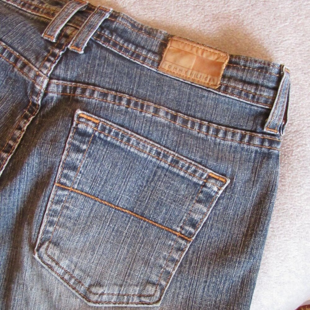 TOMMY HILFIGER VINTAGE JEANS NY FLAIR STYLE BOTTOM PANTS 1990’S